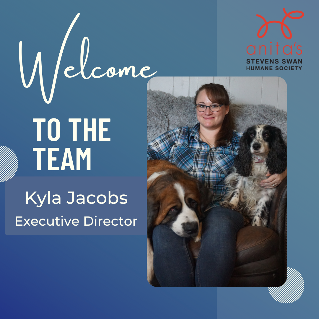 Anita’s Stevens Swan Humane Society Appoints New Executive Director Kyla Jacobs